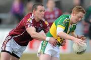 14 March 2010; Colm Cooper, Kerry, in action against Damien Burke, Galway. Allianz GAA Football National League, Division 1, Round 4, Galway v Kerry, Pearse Stadium, Galway. Picture credit: Ray Ryan / SPORTSFILE