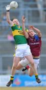 14 March 2010; Seamus Scanlon, Kerry, in action against Paul Conroy, Galway. Allianz GAA Football National League, Division 1, Round 4, Galway v Kerry, Pearse Stadium, Galway. Picture credit: Ray Ryan / SPORTSFILE