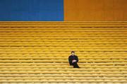 14 March 2010; A lone fan watches the match. Allianz GAA Football National League, Division 2, Round 4, Tipperary v Meath, Semple Stadium, Thurles, Co. Tipperary. Picture credit: Brian Lawless / SPORTSFILE