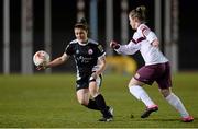 19 March 2016; Keeva Keenan, Shelbourne Ladies FC, in action against Lynsey McKey, Galway WFC. Continental Tyres Women's National League, Shelbourne Ladies FC v Galway WFC. Morton Stadium, Santry. Picture credit: Sam Barnes / SPORTSFILE