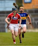 20 March 2016; Conor Lehane, Cork, in action against Ronan Maher, Tipperary. Allianz Hurling League, Division 1A, Round 5, Tipperary v Cork, Semple Stadium, Thurles, Co. Tipperary. Picture credit: Ray McManus / SPORTSFILE