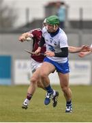 20 March 2016; Tom Devine, Waterford, is tackled by Andy Smith, Galway. Allianz Hurling League, Division 1A, Round 5, Waterford v Galway, Walsh Park, Waterford. Picture credit: Ramsey Cardy / SPORTSFILE
