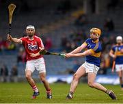 20 March 2016; James Barry, Tipperary, in action against Seamus Harnedy, Cork. Allianz Hurling League, Division 1A, Round 5, Tipperary v Cork, Semple Stadium, Thurles, Co. Tipperary. Picture credit: Ray McManus / SPORTSFILE