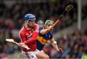 20 March 2016; Patrick Horgan, Cork, in action against Cathal Barrett, Tipperary. Allianz Hurling League, Division 1A, Round 5, Tipperary v Cork, Semple Stadium, Thurles, Co. Tipperary. Picture credit: Ray McManus / SPORTSFILE