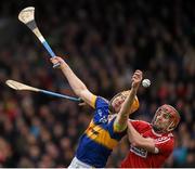 20 March 2016; Seamus Callanan, Tipperary, in action against Stephen McDonnell, Cork. Allianz Hurling League, Division 1A, Round 5, Tipperary v Cork, Semple Stadium, Thurles, Co. Tipperary. Picture credit: Ray McManus / SPORTSFILE