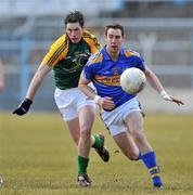 14 March 2010; Robbie Costigan, Tipperary, in action against David Bray, Meath. Allianz GAA Football National League, Division 2, Round 4, Tipperary v Meath, Semple Stadium, Thurles, Co. Tipperary. Picture credit: Brian Lawless / SPORTSFILE