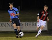 16 March 2010; Evan McMillan, UCD, in action against Paddy Madden, Bohemians. Airtricity League Premier Division, UCD v Bohemians, UCD Bowl, Belfield, Dublin. Picture credit: Brian Lawless / SPORTSFILE