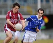 17 March 2010; Ronan O'Neill, Omagh CBS, in action against Paul Hillen, St Colmans, Newry. BT MacRory Cup Final, Omagh CBS v St Colmans, Newry, Casement Park, Belfast, Co. Antrim. Picture credit: Oliver McVeigh / SPORTSFILE