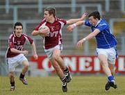 17 March 2010; Niall Sludden, Omagh CBS, in action against Donal O'Hare, St Colmans, Newry. BT MacRory Cup Final, Omagh CBS v St Colmans, Newry, Casement Park, Belfast, Co. Antrim. Picture credit: Oliver McVeigh / SPORTSFILE