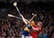 20 March 2016; Seamus Callanan, Tipperary, in action against Stephen McDonnell, Cork. Allianz Hurling League, Division 1A, Round 5, Tipperary v Cork, Semple Stadium, Thurles, Co. Tipperary. Picture credit: Ray McManus / SPORTSFILE