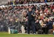 20 March 2016; Limerick manager TJ Ryan issues instructions to his players during the game. Allianz Hurling League, Division 1B, Round 5, Clare v Limerick. Cusack Park, Ennis, Co. Clare. Picture credit: Diarmuid Greene / SPORTSFILE