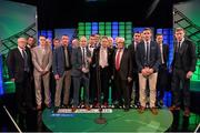 20 March 2016; Members of the Republic of Ireland Regions Cup team who were presented with the 3 FAI Special Merit Award. 3 FAI International Soccer Awards. RTE, Donnybrook, Dublin. Picture credit: David Maher / SPORTSFILE