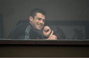 21 March 2016; Munster's CJ Stander looks on during squad training. Munster Rugby Squad Training and Press Conference. University of Limerick, Limerick. Picture credit: Diarmuid Greene / SPORTSFILE
