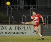 10 March 2010; James Kielt, Derry. Cadbury Ulster GAA Football Under 21 Championship preliminary Round, Tyrone v Derry, Healy Park, Omagh, Co. Tyrone. Picture credit: Oliver McVeigh / SPORTSFILE