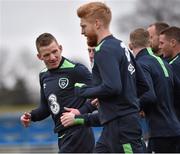 21 March 2016; Republic of Ireland's Jonny Hayes during squad training. Republic of Ireland Squad Training. National Sports Campus, Abbotstown, Dublin. Picture credit: David Maher / SPORTSFILE