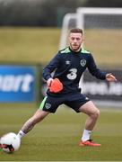 21 March 2016; Republic of Ireland's Jack Byrne in action during squad training. Republic of Ireland Squad Training. National Sports Campus, Abbotstown, Dublin.  Picture credit: David Maher / SPORTSFILE