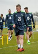 22 March 2016; Republic of Ireland's Jonny Hayes during squad training. National Sports Campus, Abbotstown, Dublin. Picture credit: David Maher / SPORTSFILE