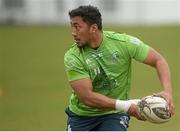 22 March 2016; Connacht's Bundee Aki during squad training. Connacht Rugby Squad Training and Press Conference, Sportsground, Galway. Picture credit: Piaras Ó Mídheach / SPORTSFILE