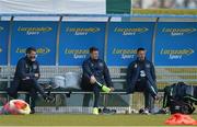 23 March 2016; Republic of Ireland assistant manager Roy Keane with Anthony Pilkington and Robbie Keane  during squad training. National Sports Campus, Abbotstown, Dublin. Picture credit: David Maher / SPORTSFILE