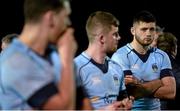 23 March 2016; Ross Byrne, UCD, reflects following his team's defeat to Trinity College Dublin. Annual Rugby Colours, UCD v Trinity College Dublin, College Park, Trinity College, Dublin. Picture credit: Seb Daly / SPORTSFILE