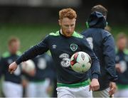 24 March 2016; Republic of Ireland's Stephen Quinn during squad training. Aviva Stadium, Lansdowne Road, Dublin. Picture credit: David Maher / SPORTSFILE