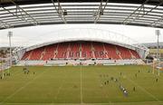 17 March 2010; A general view of Thomond Park before the game. Munster Schools Senior Cup Final, Rockwell College v PBC, Thomond Park, Limerick. Picture credit: Diarmuid Greene / SPORTSFILE