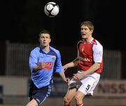19 March 2010; Ciaran Kilduff, UCD, in action against Shane Guthrie, St Patrick's Athletic. Airtricity League, Premier Division, St Patrick's Athletic v UCD, Richmond Park, Dublin. Picture credit: Brian Lawless / SPORTSFILE
