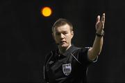 19 March 2010; Referee Alan Kelly. Airtricity League, Premier Division, St Patrick's Athletic v UCD, Richmond Park, Dublin. Picture credit: Brian Lawless / SPORTSFILE