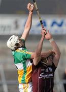 20 March 2010; David Kenny, Offaly, in action against  Finian Coone, Galway. Allianz GAA National Hurling League, Division 1, Round 4, Galway v Offaly. Pearse Stadium, Galway. Picture credit: Ray Ryan / SPORTSFILE