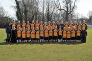 21 March 2010; The NUI Maynooth squad. Giles Cup Final, NUI Maynooth v Waterford IT, St Clare's, DCU, Ballymun, Dublin. Picture credit: Brian Lawless / SPORTSFILE