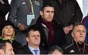 24 March 2016; Former Arsenal defender Martin Keown who was in the ground to watch his son Niall Keown play against Italy. UEFA U21 Championship Qualifier, Republic of Ireland v Italy. RSC, Waterford. Picture credit: Matt Browne / SPORTSFILE