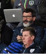 24 March 2016; Republic of Ireland assistant manager Roy Keane during the game. UEFA U21 Championship Qualifier, Republic of Ireland v Italy. RSC, Waterford. Picture credit: Matt Browne / SPORTSFILE