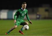 24 March 2016; Jack Byrne, Republic of Ireland. UEFA U21 Championship Qualifier, Republic of Ireland v Italy. RSC, Waterford. Picture credit: Matt Browne / SPORTSFILE