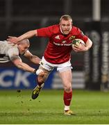 25 March 2016; Keith Earls, Munster, is tackled by Oliviero Fabiani, Zebre. Guinness PRO12 Round 18, Munster v Zebre. Thomond Park, Limerick.  Picture credit: Matt Browne / SPORTSFILE