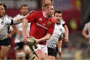 25 March 2016; Keith Earls, Munster, in action against Giulio Toniolatti, Zebre. Guinness PRO12 Round 18, Munster v Zebre. Thomond Park, Limerick.  Picture credit: Matt Browne / SPORTSFILE