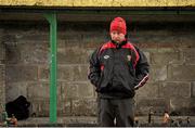26 March 2016; Michael Johnston, Down Manager, before the game. Allianz Hurling League Division 2B Final, Down v Armagh, Páirc Naomh Brídl, Dundalk, Co. Louth. Picture credit: Sam Barnes / SPORTSFILE