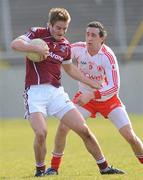 21 March 2010; Garry O'Donnell, Galway, in action against Colm Cavanagh, Tyrone. Allianz GAA National Football League, Division 1, Round 5, Galway v Tyrone. Pearse Stadium, Galway. Picture credit: Ray Ryan / SPORTSFILE