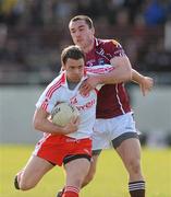 21 March 2010; Martin Penrose, Tyrone, in action against  David Reilly, Galway. Allianz GAA National Football League, Division 1, Round 5, Galway v Tyrone. Pearse Stadium, Galway. Picture credit: Ray Ryan / SPORTSFILE