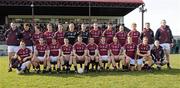 21 March 2010; The Galway squad. Allianz GAA National Football League, Division 1, Round 5, Galway v Tyrone. Pearse Stadium, Galway. Picture credit: Ray Ryan / SPORTSFILE