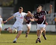 21 March 2010; David Whyte, Kildare, in action against Michael Ennis, Westmeath. Allianz GAA National Football League, Division 2, Round 5, Kildare v Westmeath, St Conleth's Park, Newbridge, Co. Kildare. Picture credit: Ray McManus / SPORTSFILE
