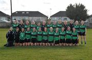 21 March 2010; The Queen's University Belfast squad. O'Connor Shield Final, Queen's University Belfast v National University of Ireland, Galway, St Clare's, DCU, Ballymun, Dublin. Picture credit: Brian Lawless / SPORTSFILE