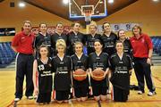 22 March 2010; The Pobailscoil Dingle team. U19B Girls - All-Ireland Schools League Finals 2010, Presentation Secondary School, Tralee v Pobailscoil Dingle, Kerry, National Basketball Arena, Tallaght, Dublin. Picture credit: David Maher / SPORTSFILE