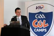 23 March 2010; Alan MacMaoldúin, Communications Manager, at the launch of the 2010 Vhi GAA Cúl Camps. Croke Park, Dublin. Picture credit: Ray McManus / SPORTSFILE