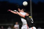 26 March 2016; Sean Cavanagh, Tyrone, in action against Charlie Vernon, Armagh. Allianz Football League, Division 2, Round 6, Tyrone v Armagh, Healy Park, Omagh, Co. Tyrone. Photo by Sportsfile