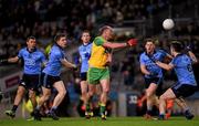26 March 2016; Colm McFadden, Donegal, in action against David Byrne, 4, and Eric Lowndes, Dublin. Allianz Football League, Division 1, Round 6, Dublin v Donegal, Croke Park, Dublin. Picture credit: Ray McManus / SPORTSFILE