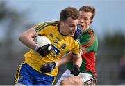 27 March 2016; Enda Smith, Roscommon, in action against Donal Vaughan, Mayo. Allianz Football League Division 1 Round 6, Roscommon v Mayo. Dr Hyde Park, Roscommon.  Picture credit: Brendan Moran / SPORTSFILE