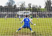 27 March 2016; David Moran, Kerry, scores a penalty past Monaghan goalkeeper Rory Beggan. Allianz Football League Division 1 Round 6, Monaghan v Kerry. St Tiernach's Park, Clones, Co. Monaghan.  Picture credit: Stephen McCarthy / SPORTSFILE
