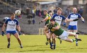 27 March 2016; Paul Geaney, Kerry, in action against Karl O'Connell, Monaghan. Allianz Football League Division 1 Round 6, Monaghan v Kerry. St Tiernach's Park, Clones, Co. Monaghan.  Picture credit: Stephen McCarthy / SPORTSFILE
