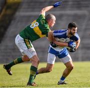 27 March 2016; Neil McAdam, Monaghan, in action against Kieran Donaghy, Kerry. Allianz Football League Division 1 Round 6, Monaghan v Kerry. St Tiernach's Park, Clones, Co. Monaghan.  Picture credit: Stephen McCarthy / SPORTSFILE