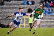 27 March 2016; Colm Cooper, Kerry, in action against Fintan Kelly, Monaghan. Allianz Football League Division 1 Round 6, Monaghan v Kerry. St Tiernach's Park, Clones, Co. Monaghan.  Picture credit: Stephen McCarthy / SPORTSFILE